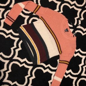 Rue 21 croped knit sweater